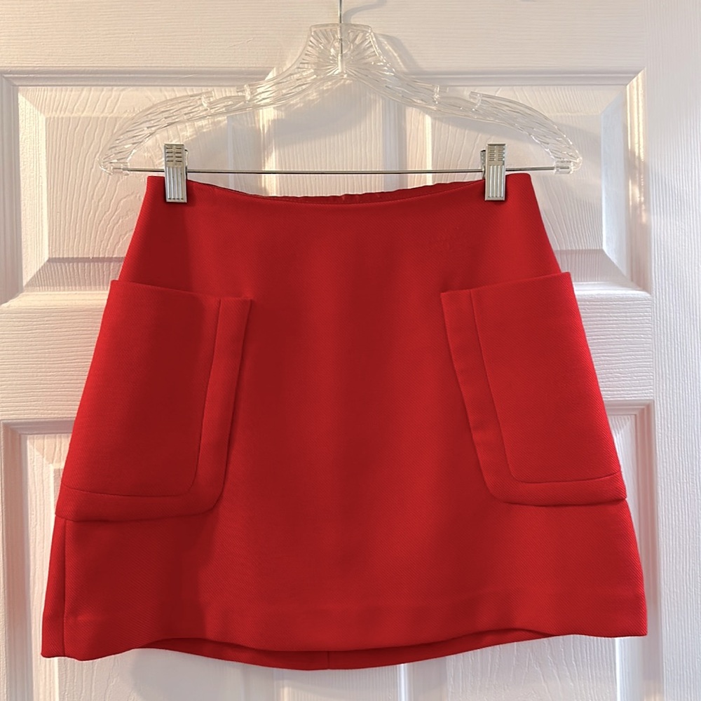Express Red Skirt